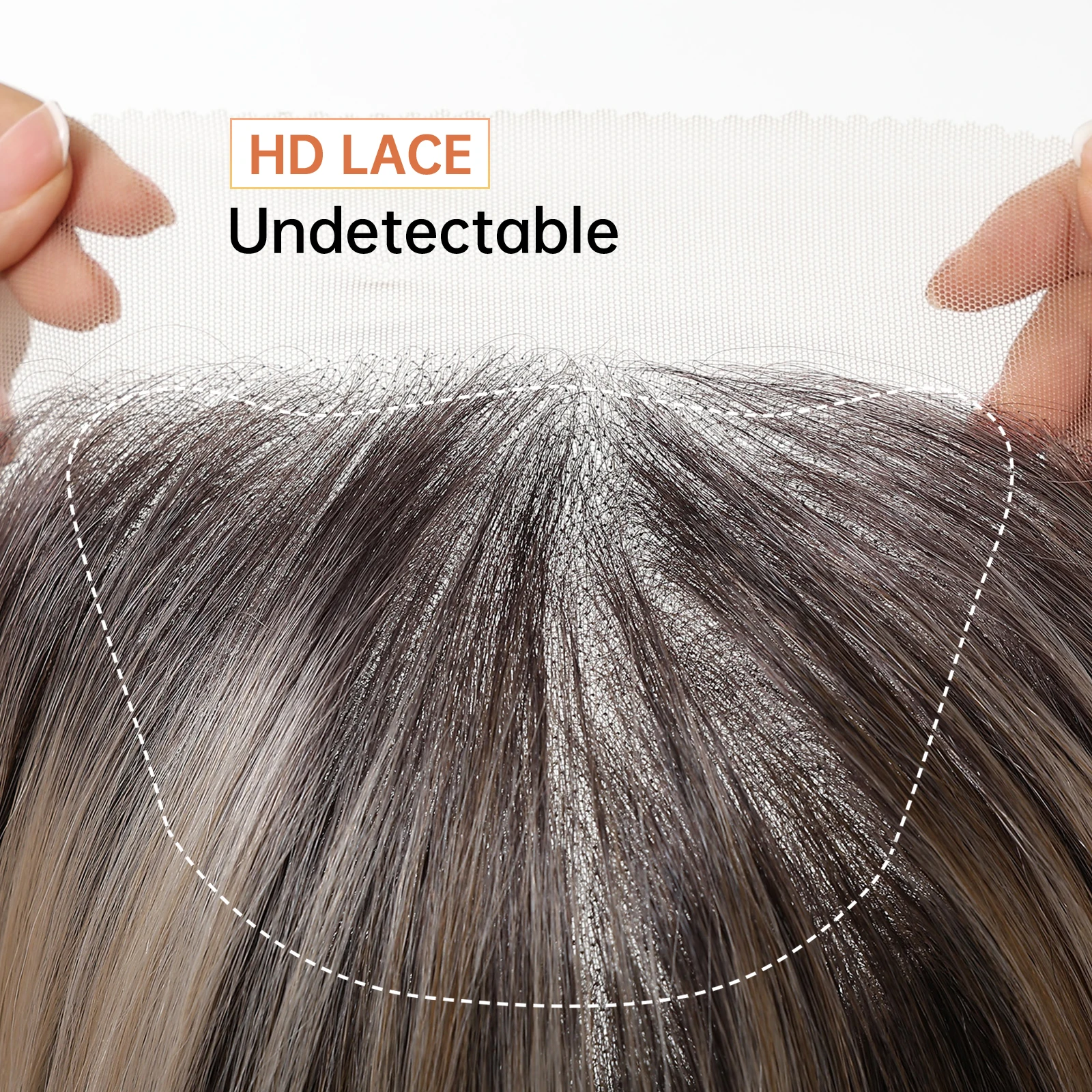 HAIRCUBE براون أومبير مستقيم الدانتيل الباروكات شعري طبيعي 13*6 HD الدانتيل الشفاف الاصطناعية شعر مستعار للنساء جزء مجاني الباروكات