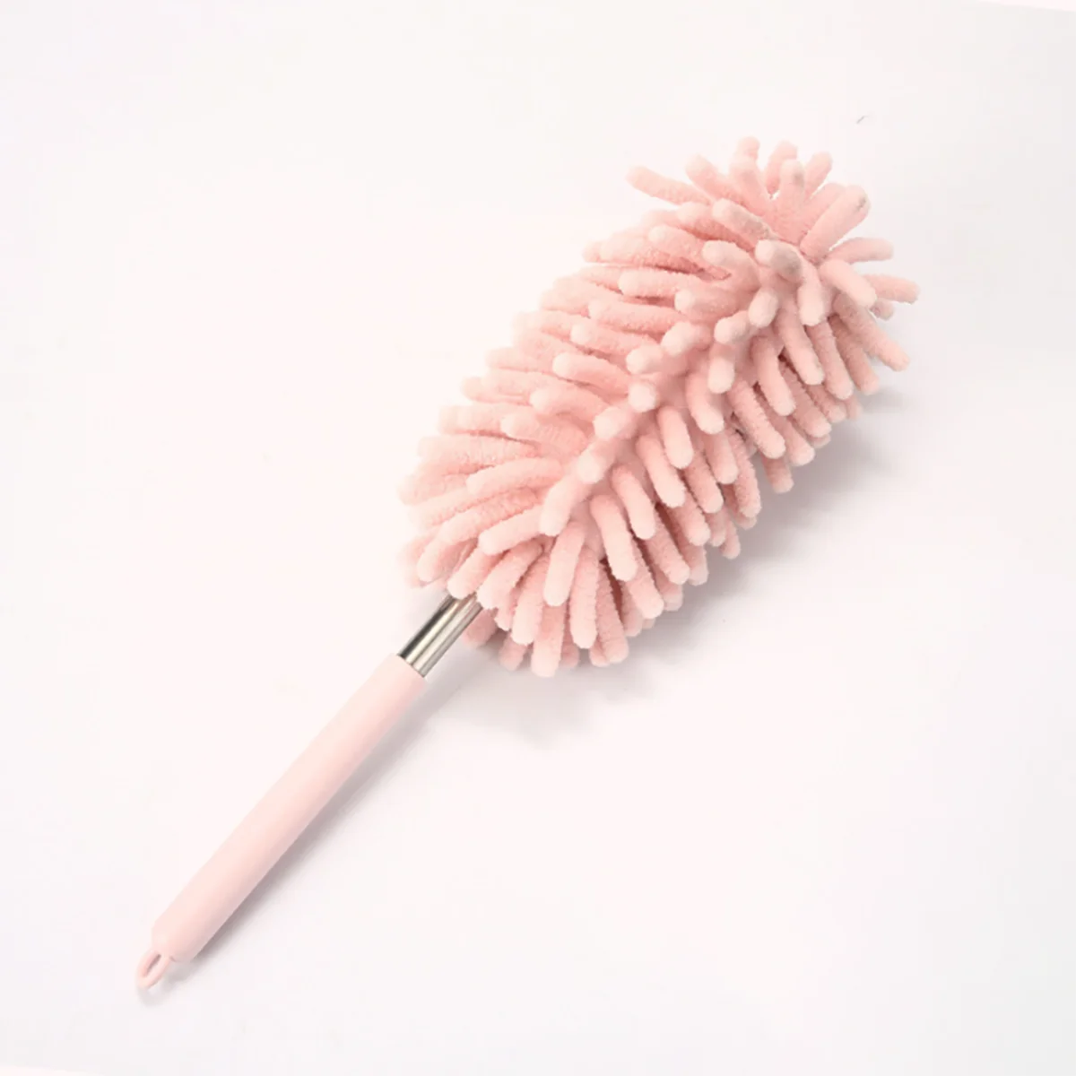 1pc Extendable Handle Feather Duster Telescopic Dust Brush Cobweb Brush Catcher Mites Gap Dust Car Home Cleaning Tools