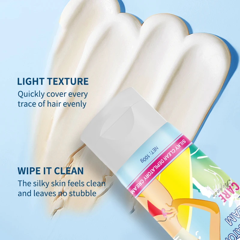 Ocheal 100g Hair Removal Cream Quick Hair Removal Cream Painless Body Liquid Leg Arm Private Hair Removal Inhibitor Women Men