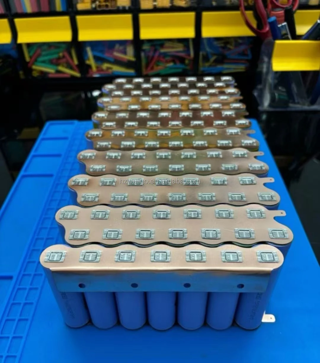 WELLGO Good Quality 21700 20s9p Prue Copper Busbar For Motorcycle & Electric Vehicle Battery Packs view 6