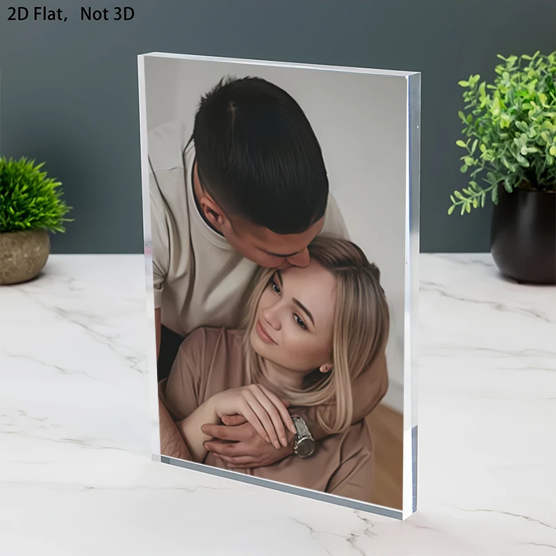 Customized acrylic photo frames, photo acrylic, personalized acrylic gifts, family, mother, friend birthdays, anniversaries, wed view 4