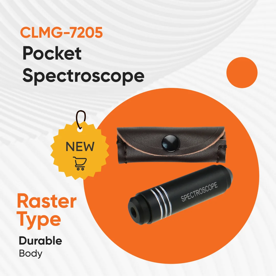 

Professional 55mm Handheld Spectroscope Gemstone Diamond Tester Tool Raster Type Optical Instrument