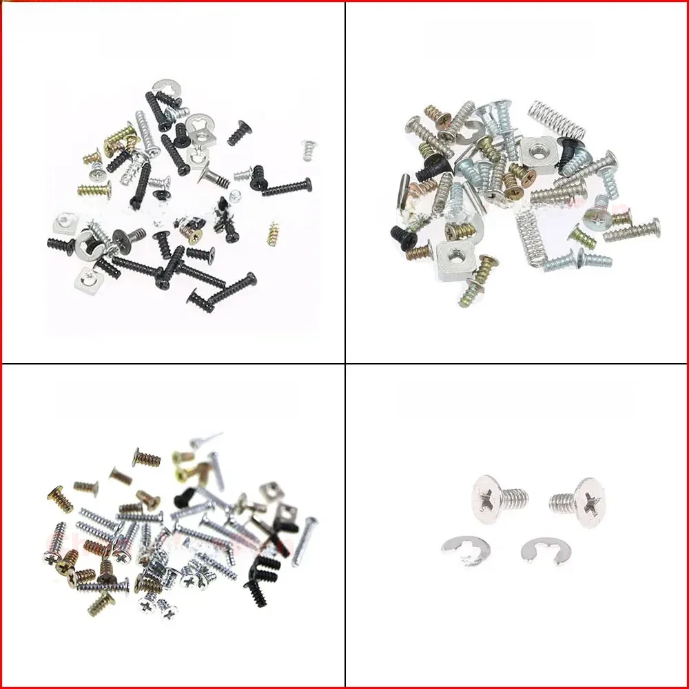 1 jeu de vis à tête Philips de remplacement pour 3DS XL LL, nouveau boîtier de Console de jeu 3DS LL XL, vis de couverture arrière de batterie, boulon sécurisé