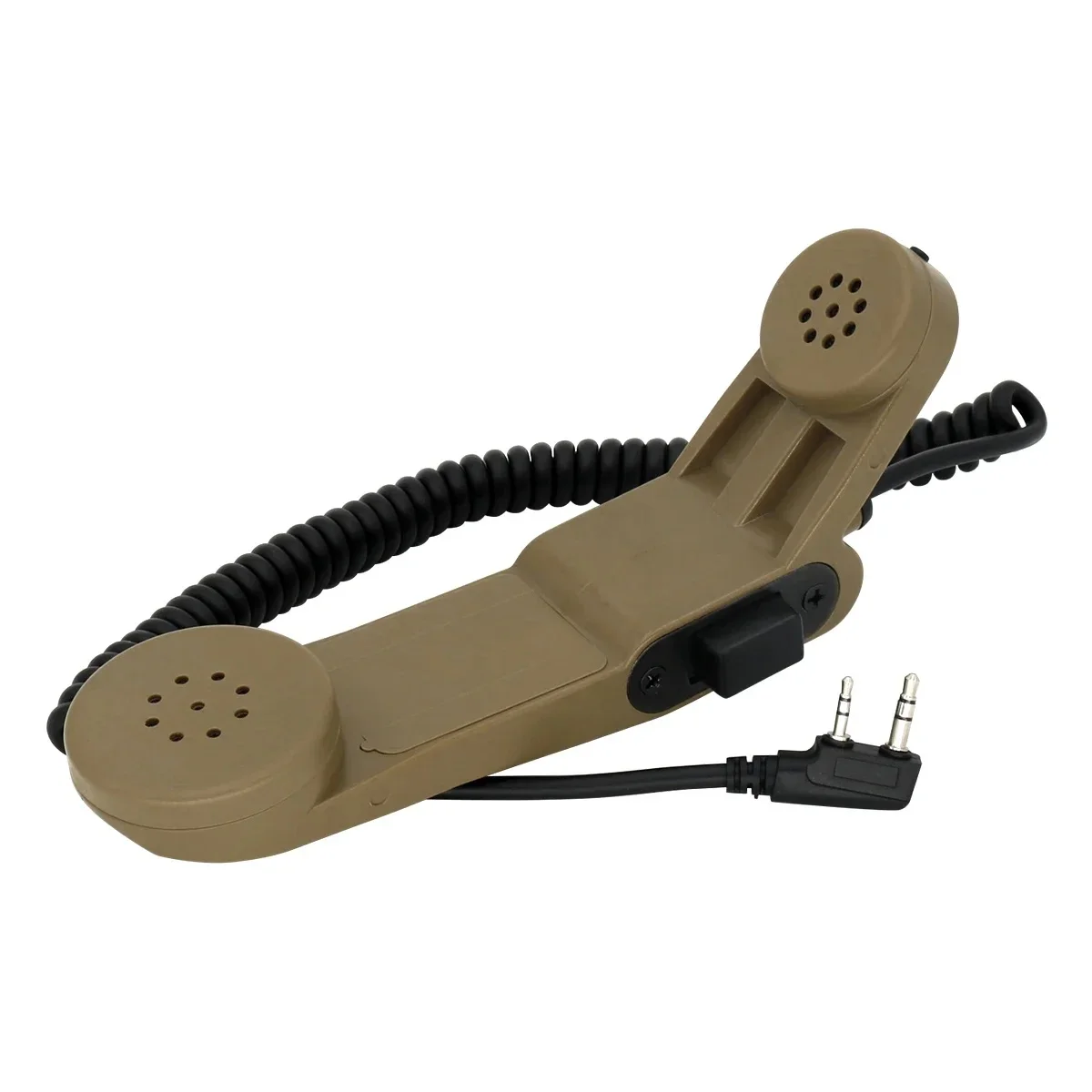 H250 Baofeng Kenwood Walkie-talkie 2-pinowy mikrofon na ramię Ptt Wojskowy ręczny mikrofon z głośnikiem — zdjęcie produktu 7