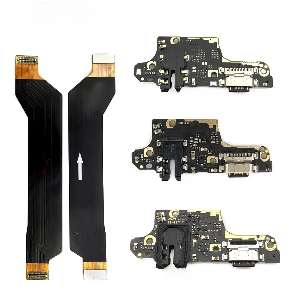 Connecteur de chargeur USB, Port de chargement du Microphone, ruban marche/arrêt principal, câble flexible pour Xiaomi Poco X3/X3 NFC/X3 Pro, nouveau