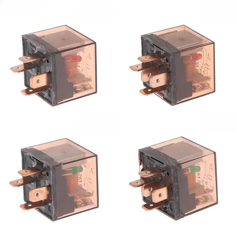 Dispositif de contrôle de voiture SPDT étanche, citations automobiles, 12 V, 24V, 80A, 4 broches, 5 broches, relais de voiture