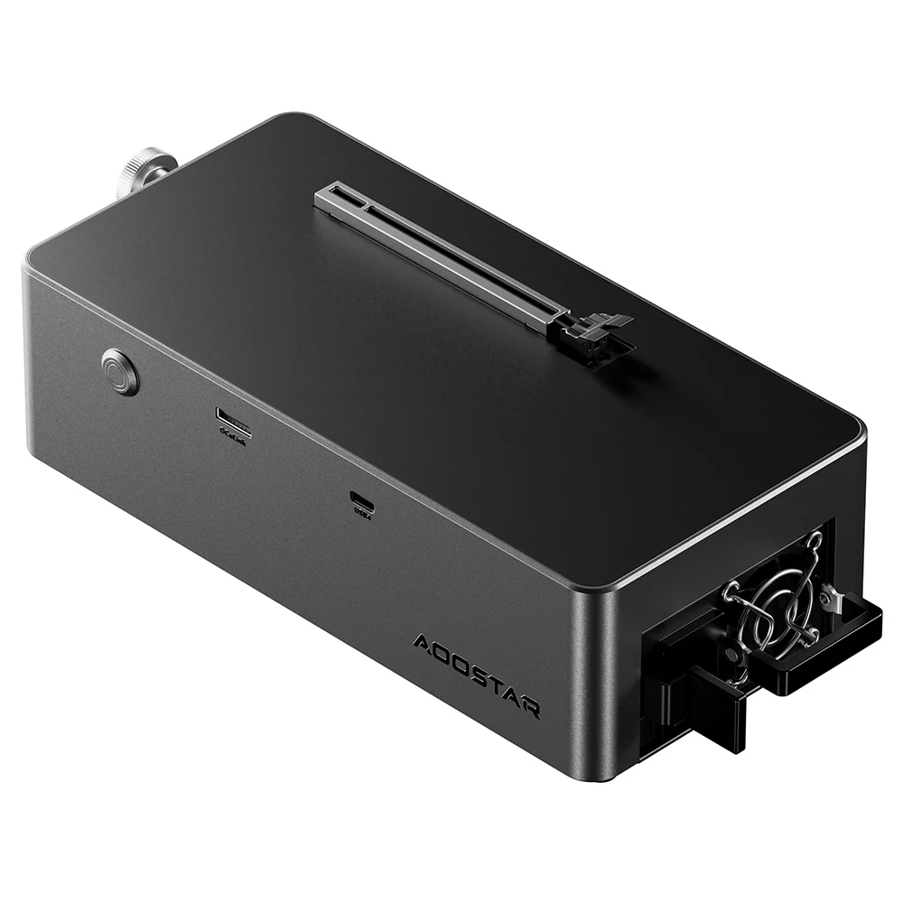AOOSTAR AG02 eGPU-dock, ondersteunt TGX-interface Hot-swap, Oculink en USB4-poort, 100 W omgekeerd opladen, ingebouwde 800 W-voeding