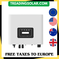 DEYE 5KW 6KW On Grid Inverter SUN-5/6K-G05P1-EU-AM2 230VAC Single Phase 2 MPPT Low Start Up Voltage Of 80V Solar Charger