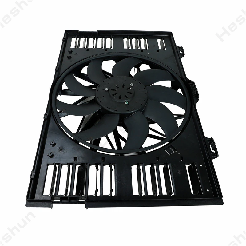 NEW Radiator Engine Cooling Fan Assembly For Porsche Panamera 970 2010 2011 -2016 3.6L 4.8L 97010606106 97010606103 97010606104