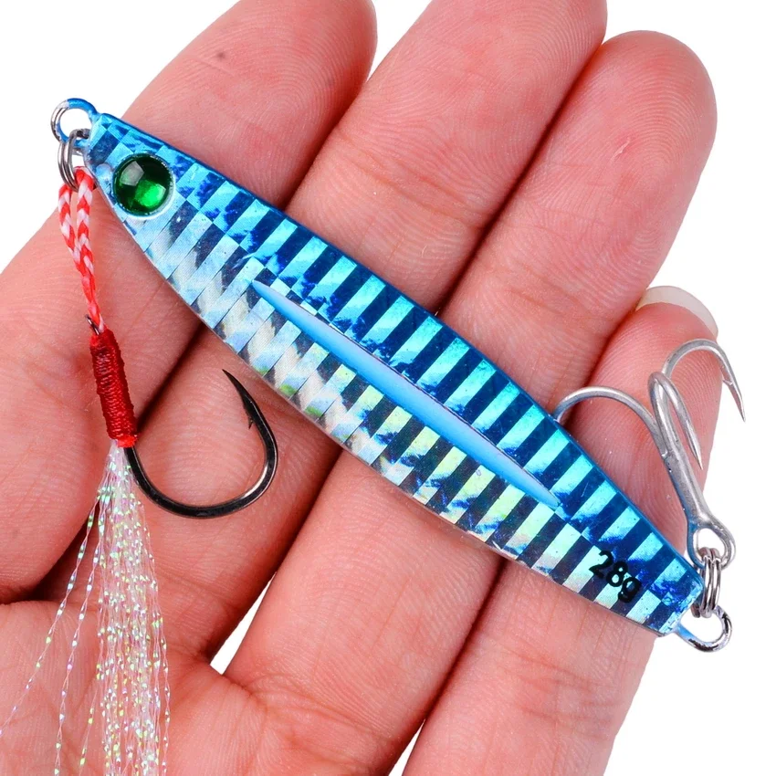 1pc métal Spinner moulé gabarit cuillère leurre de pêche 7-40g coulant dur artificiel appât poisson Wobbler carpe brochet mer leurres de pêche attirail
