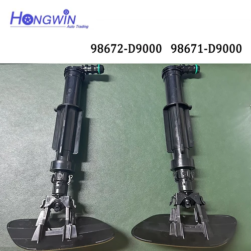 Imagen 1 del producto Boquilla de lavado de faros delanteros, tapa de pulverización para Kia Sportage GT QL 16, 2015, 2016, 2017, 2018, 2019, 98672, D9000, 98672-D9000, 98671D9000