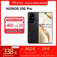 HONOR 200 Pro 5G Smartphone Snapdragon 8s Gen 3 6.78inches 120Hz AMOLED Display 5200mAh Battery 50MP Main Camera Global Version