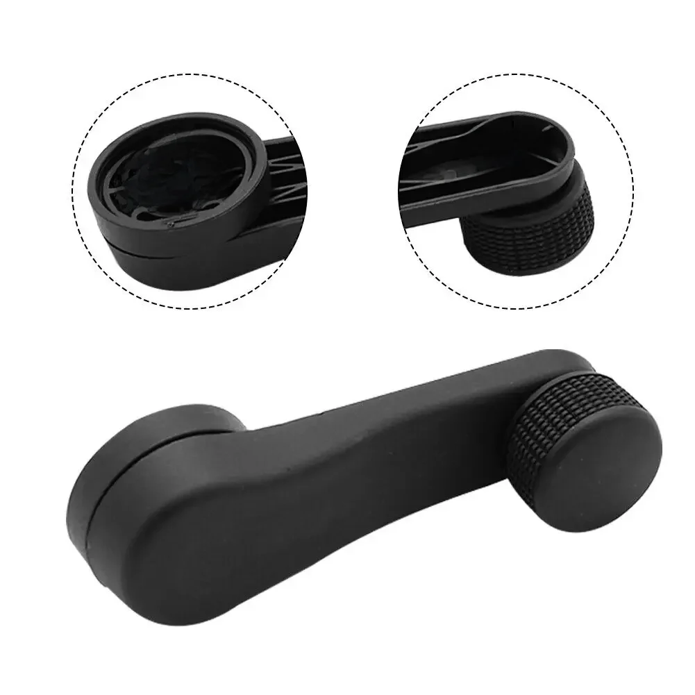 Poignée d'enrouleur de fenêtre, régulateur de manivelle pour VW T4 T5 Transporter, siège de Golf, 2 pièces