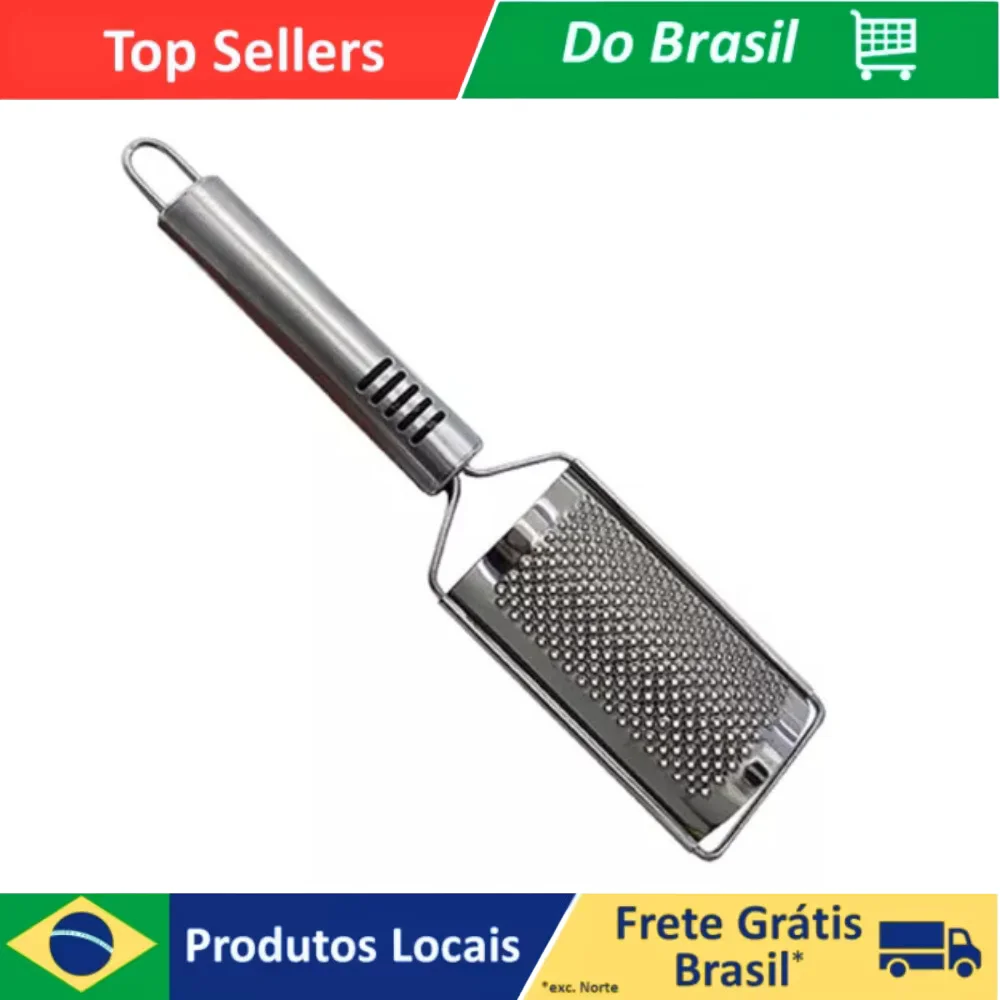 Ralador Inox Acessório e Utensílio de Cozinha