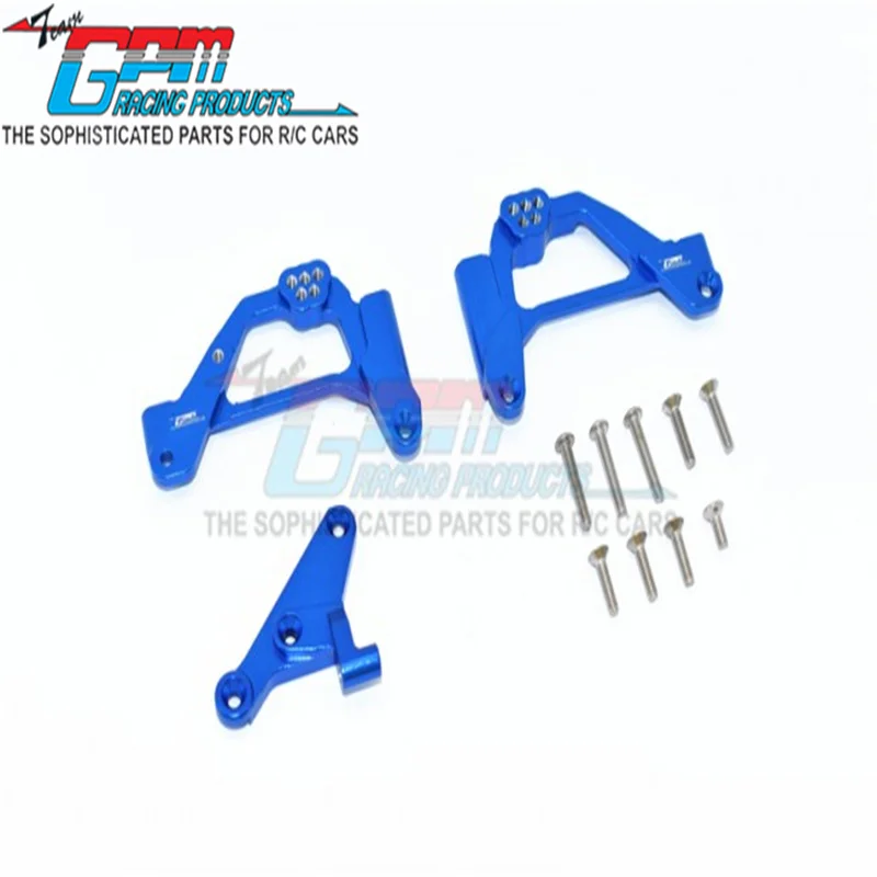 

GPM ALUMINUM FRONT SHOCK MOUNT -12PC SET For AXIAL 1/10 AXI03007 SCX10 III Jeep Wrangler Upgrade