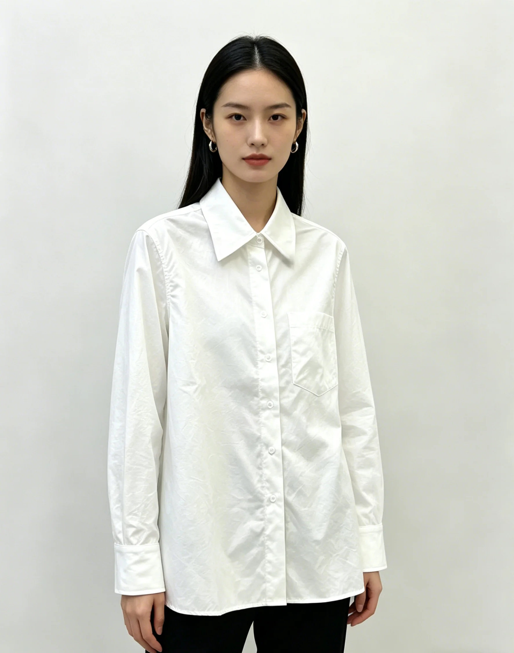 

26Ss Spring/Summer Women's Loose Shirt LH034