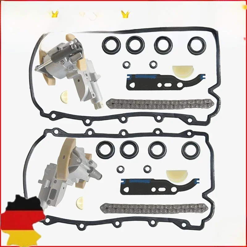 AP01 Paar Distributiekettingspanner Kit Voor Audi A6 A8 RS6 S6 S8 VW Phaeton Touareg V8 4.2L 077109087 P 077109088 P0710 109 087P - afbeelding 2