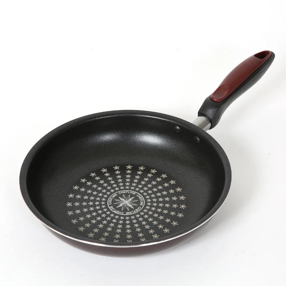 Chef line CP induction non stick coated stainless steel frying pan royal fan wok 24cm (made in Korea)