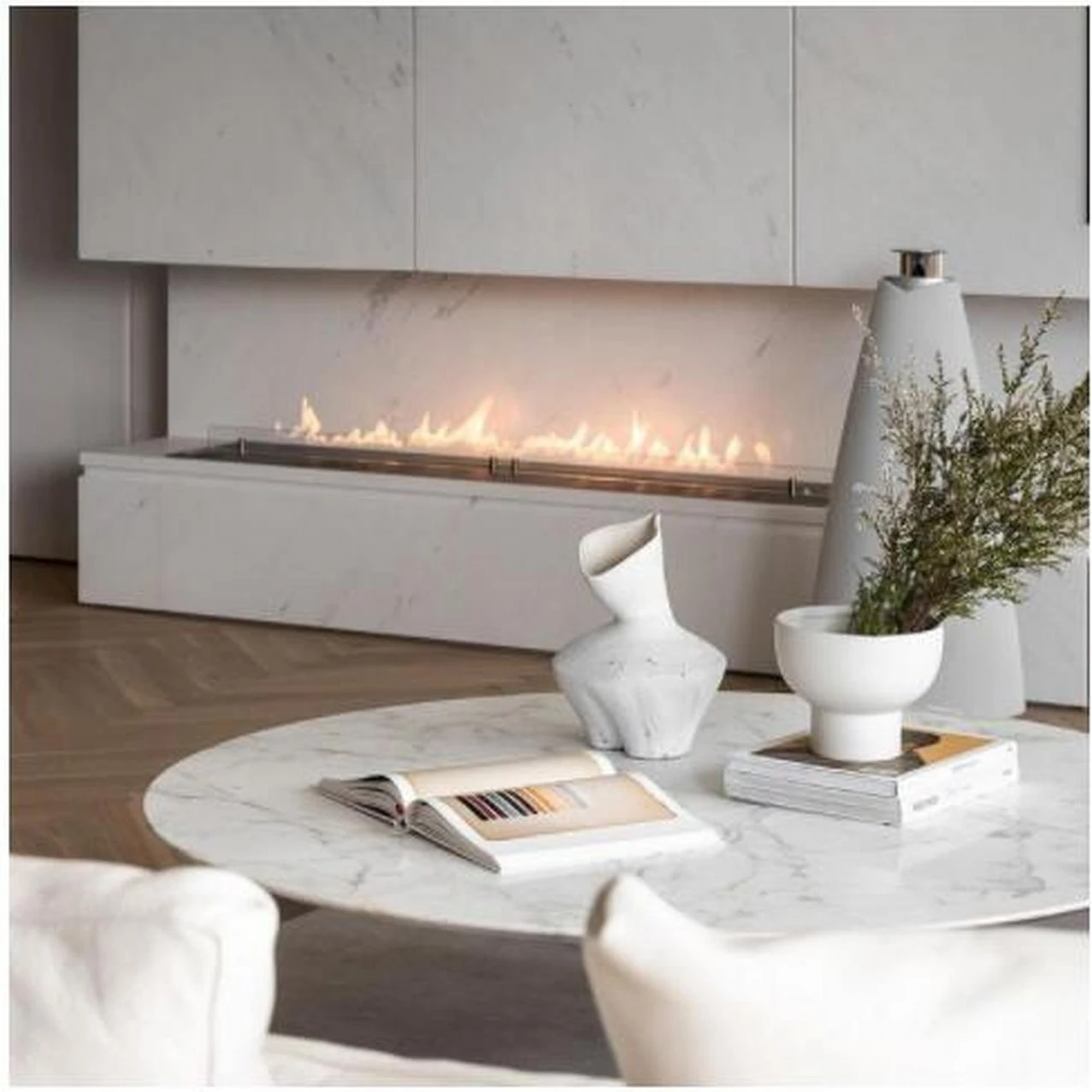 

tuya wifi smart burner kamin electric rectangle bio ethanol fire bioetanol fireplace stove ethanol burner remote