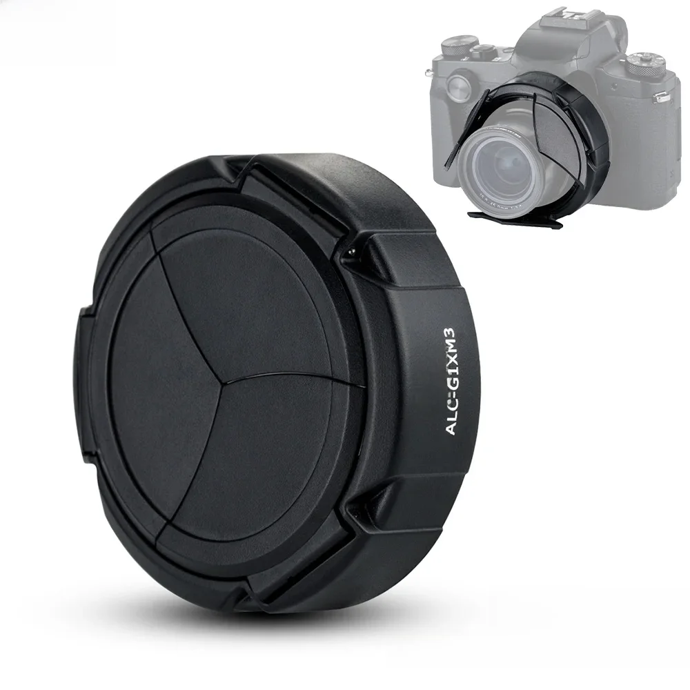 JJC Automatyczna osłona obiektywu do aparatu Canon PowerShot G1X Mark III Przenośna osłona aparatu G1X M3 G1XM3 Automatyczna osłona obiektywu Obiektywy — zdjęcie 2