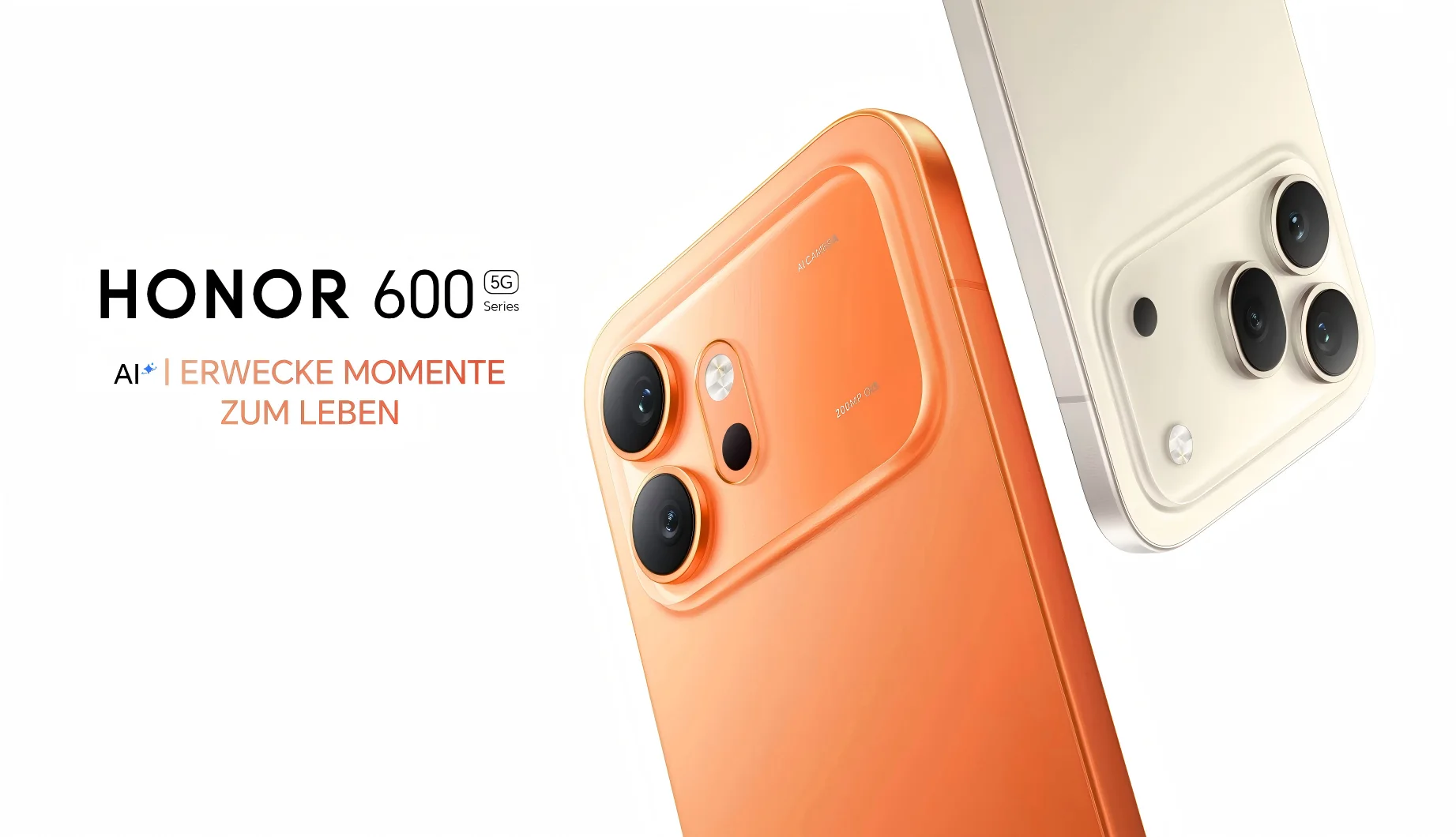 HONOR 600 5G Smartphone,Dual Sim, 8Gb Ram 256/512Gb, Unlocked Android Phone (200Mp Ai Camera, 6.57" Amoled Eye Comfort Display 8000Nits, 6400 Mah, Snapdragon 7 Gen 3 Smartphone), Android 16