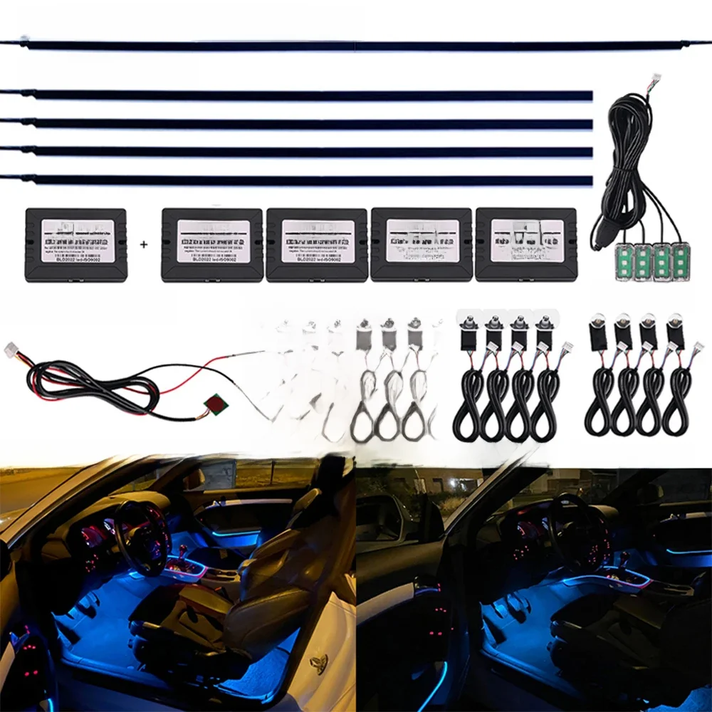 Pièces lumineuses 18 en 1 4 broches RVB