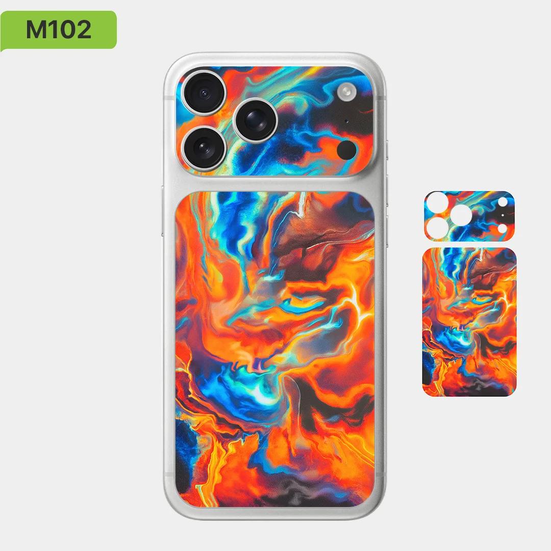 Collezione Skin Wraps per iPhone 17 Pro max/iPhone 17 Pro, adesivo in vinile, BC0037