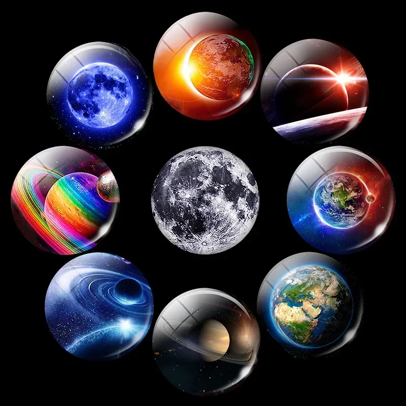 1szt Fluorescencyjne Gwiazdy Planeta Sztuka Zdjęcie Broszka Przypinka Odznaka Wszechświat Kosmos Kosmos Biżuteria Astronomia Prezenty Może świecące w ciemności — zdjęcie 2