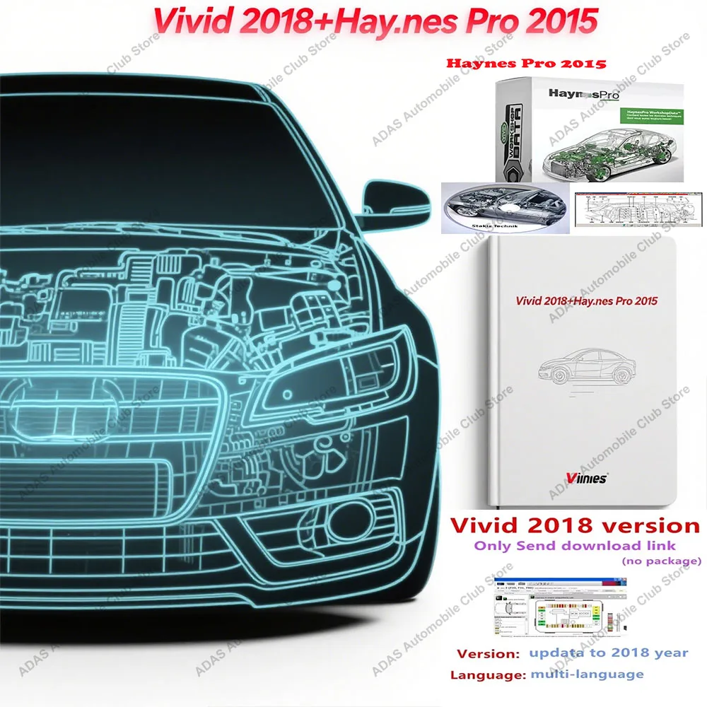

New Haynes 2015 & Vivid 2018 Auto Repair Software | Atris-Technik Edition | HDD Workshop Data | HAYNES 2016 PRO | Multi-Language