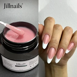 Jillnails-Gel de construction d'ongles, rose laiteux, moyen, russe, 50g