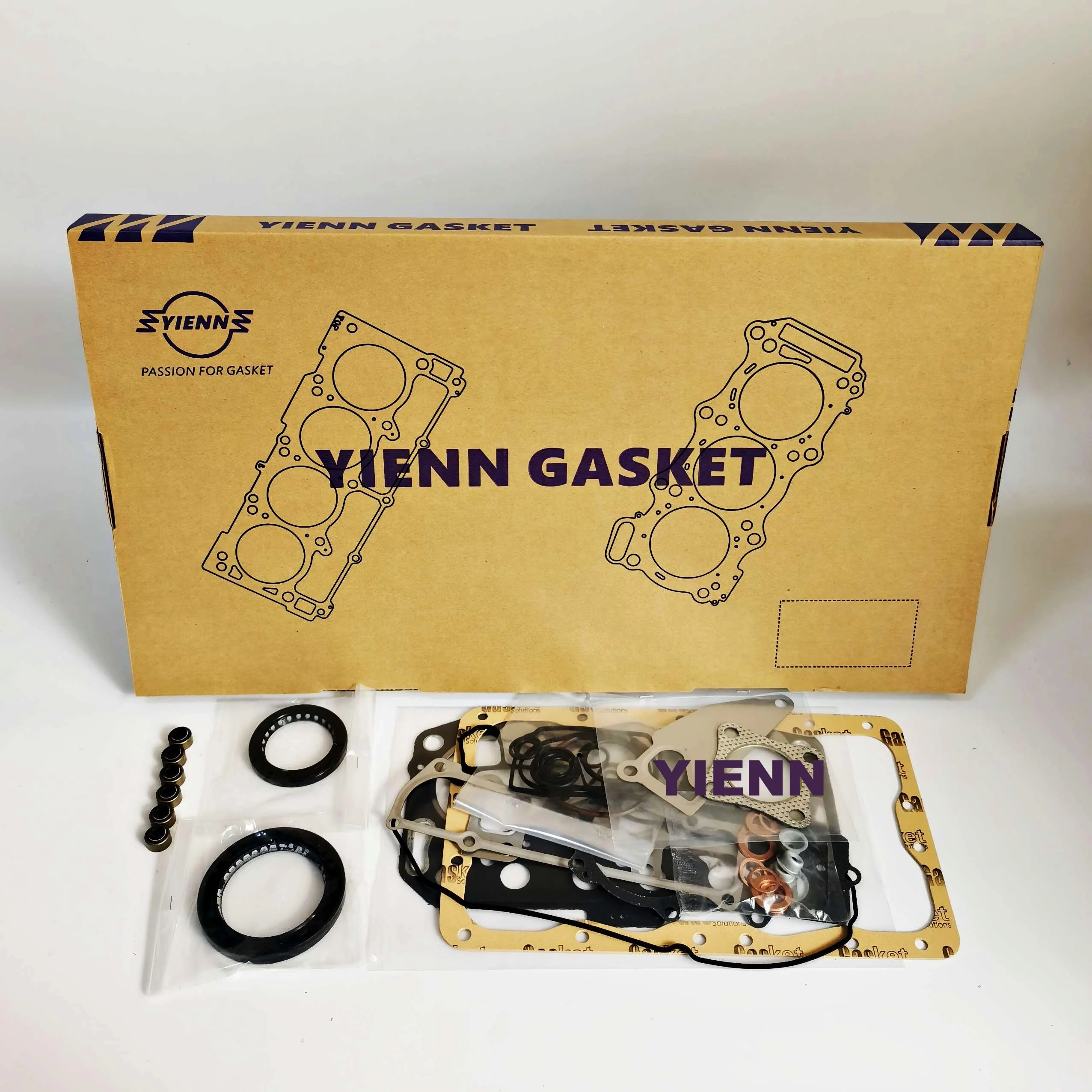 3TN84 3TN84L 3TN84E-RK Full Gasket Set Or Head Gasket For Yanmar Excavator B32 B3 B3-1 B27 B37 B271 Tractor CA300S Engine Parts