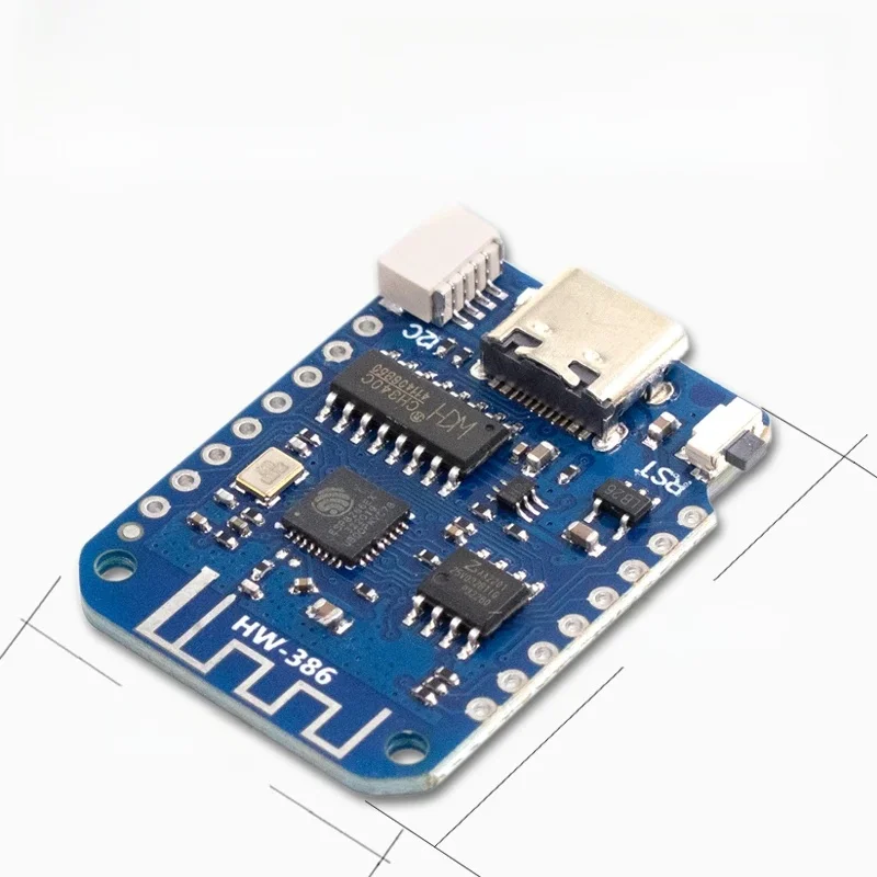 WEMOS D1 Mini V4.0.0 TYPE-C USB WIFI Internet of Things Board gebaseerd ESP8266 4MB LOLIN 12C MicroPython Nodemcu Arduino Compatibel - afbeelding 2