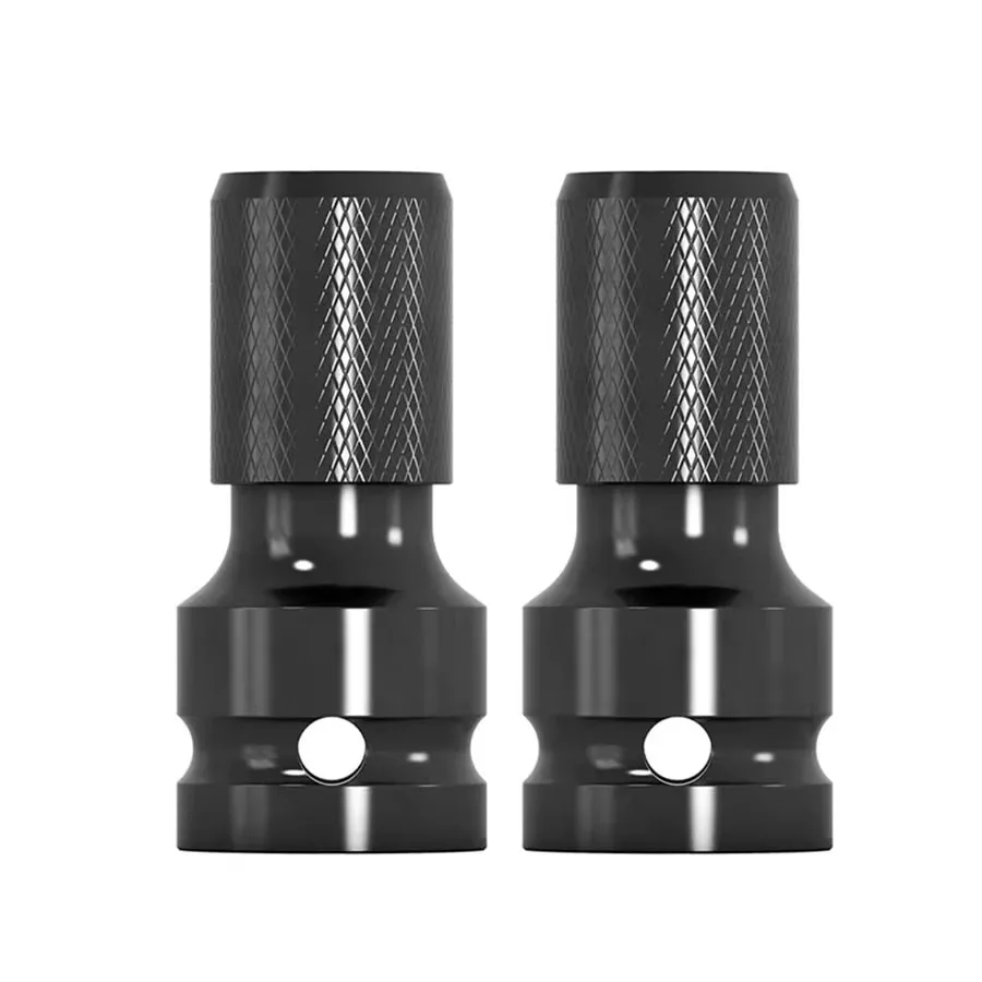 Electric Wrench Socket Head with Universal Conversion, Quick Release, 1/2-Inch Drive & 1/4-Inch Hex Adapter