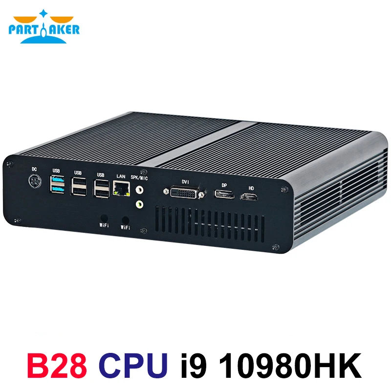 

Partaker B28 Mini PC Gamer Intel Core i9 10980HK With GTX1060 3G GTX1650 4G GTX1660 6G Gaming Desktop Computer Wifi Windows 11