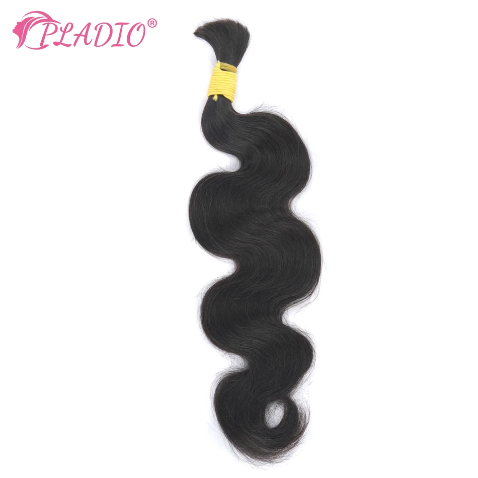 Bulk Hair Extensions 100g Body Wave Bulk Hair For Braiding No Weft Human Hair Braiding Hair Bulks  For Salon Supply 14-28 inch