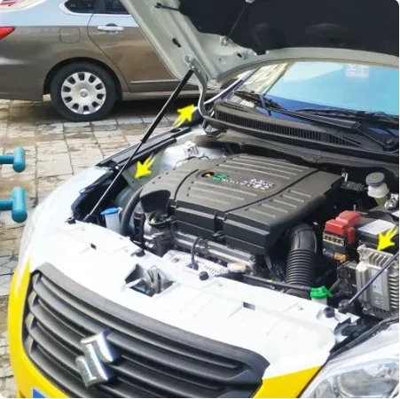 

2PC Hood Damper For 2015 2016-2022 Suzuki baleno WB/EW/WB1 Front Bonnet Modify Gas Struts Lift Support Shock Absorber Piston Rod