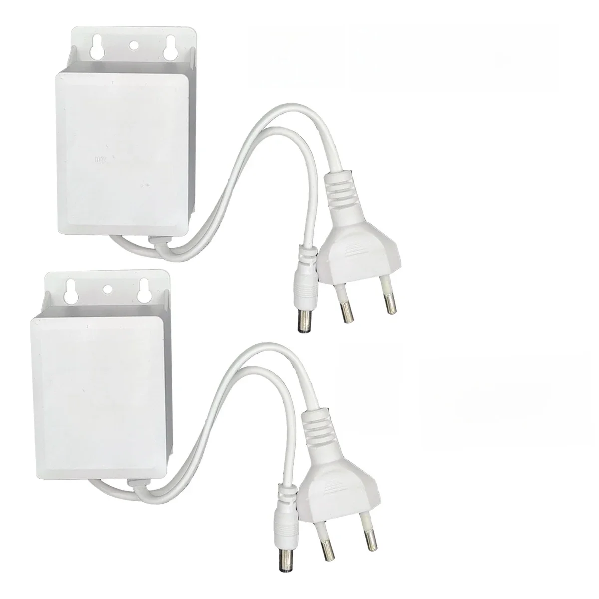 2 stücke Power Adapter EU Im Freien Wasserdichte AC 100-240 V Eingang DC 12 V Volt Ausgang Versorgung ladegerät Europa Universal Adapter Konverter