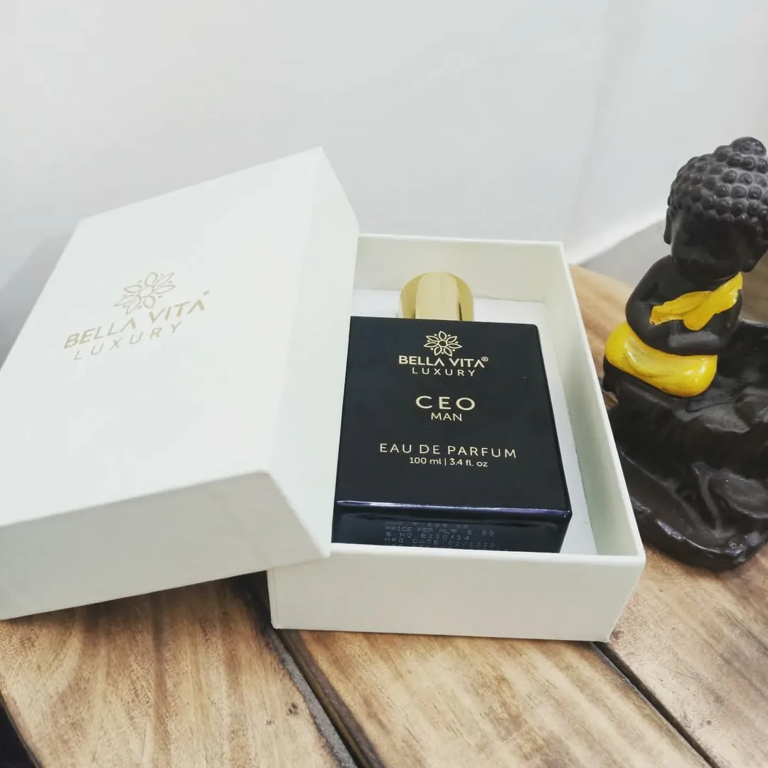 بيلافيتا الفاخرة Ceo Man Eau De Parfum للرجال 3.38 Fl.Oz | الحمضيات الطازجة واللافندر العطري طوال اليوم | تونكا، فيتيفر، قاعدة موس #2