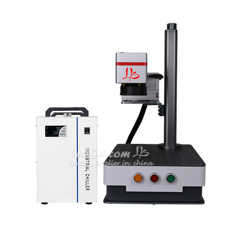 سطح المكتب المحمولة الأشعة فوق البنفسجية راي الضوء البارد الأرجواني UV 3 واط 5 واط 10 واط CRS آلة الوسم بالليزر للخشب غير المعدني الاكريليك الجلود