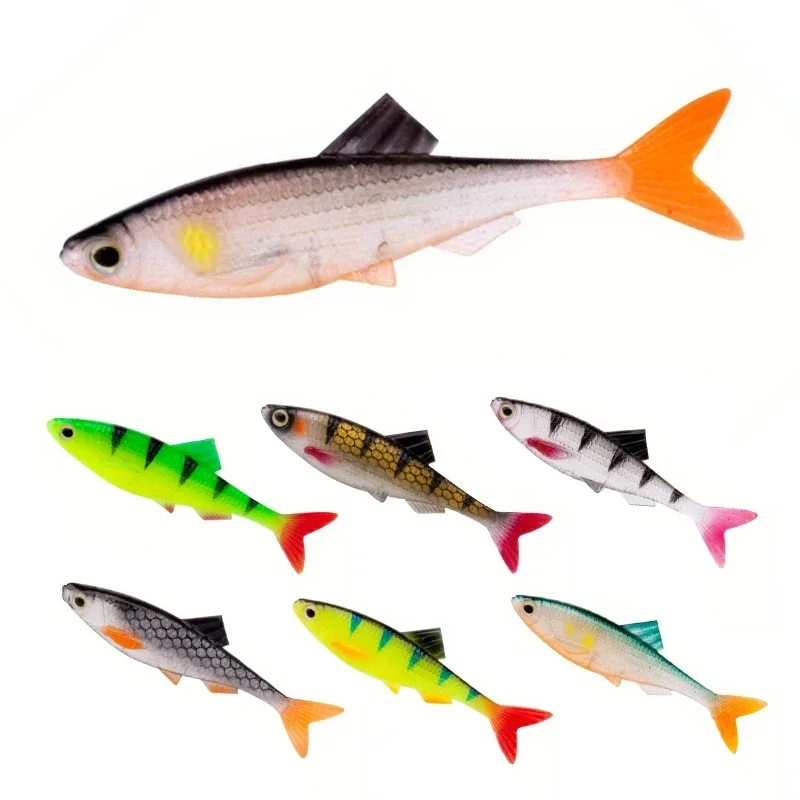 3 PCS Angelköder Weiche 7 cm/2,75 in Köder Zubehör Weichen Köder Für Bass Barsch Angelgerät