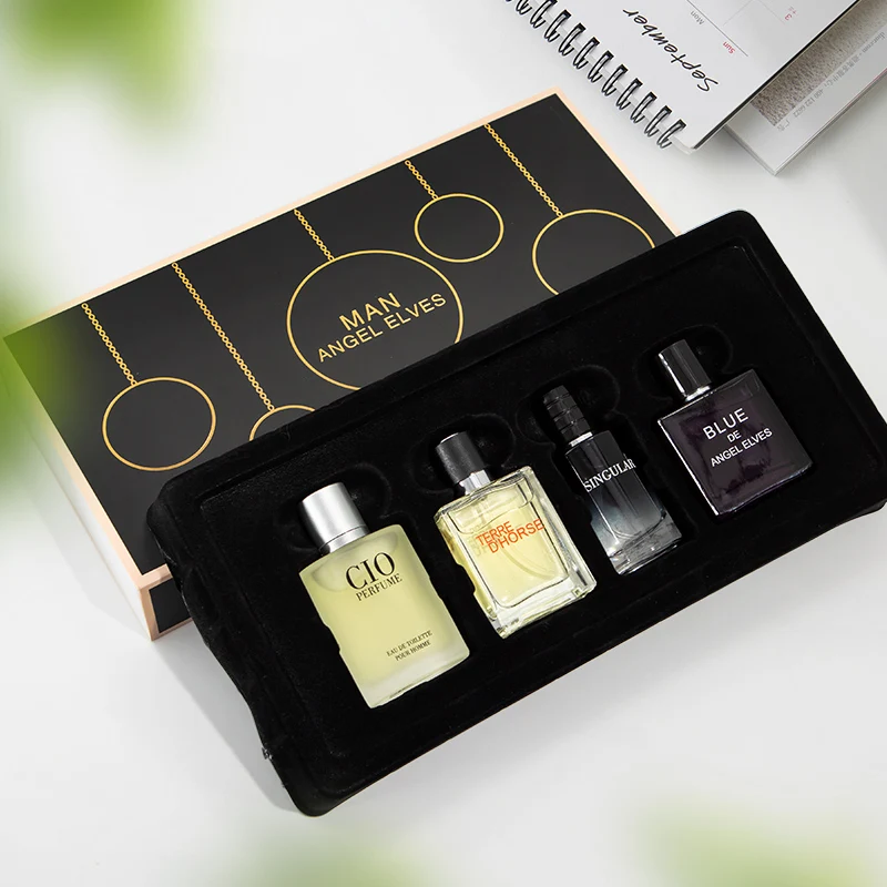 JEAN MISS Fresh Lemon Scent Men's Cologne Set 4 In 1, 1.01 Oz. Long-Lasting Fragrance Set. Perfect Birthday Gift For Father, Boy view 3