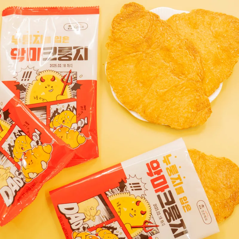 바삭 달콤 크로와상 크룽지 간편 개별 소포장 1box 21g 6봉