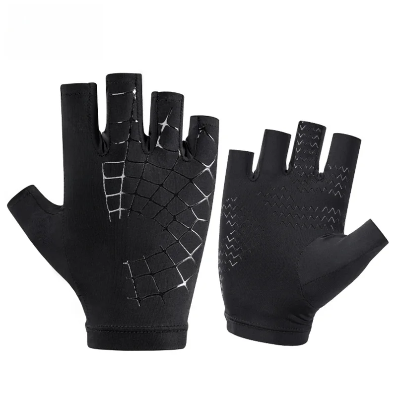 AliExpress ROCKBROS Cycling Gloves Summer Outdoor Bicycle MTB Half Finger Gloves Anti -friction Breathable Finger Protective Cover Universa