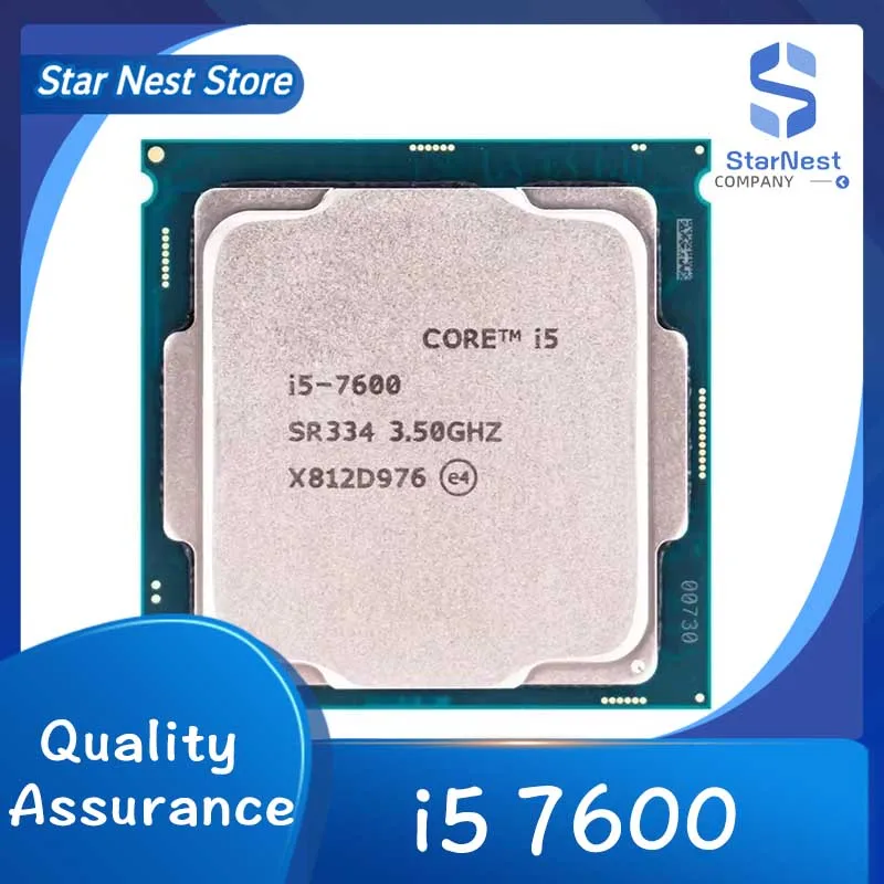 Core i5 7600 3.5GHz Quad-Core LGA 1151 cpu processor