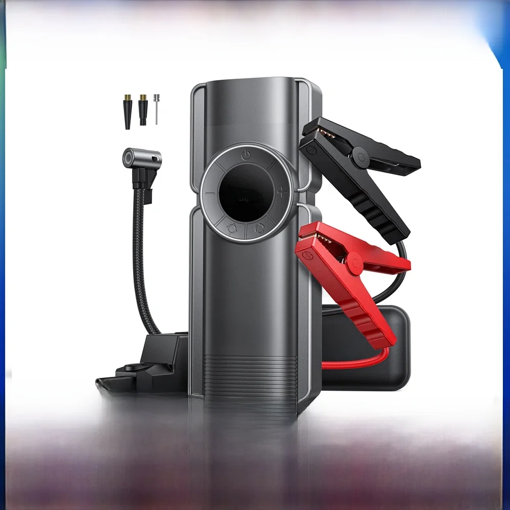 Buture 4 In 1 Jump Starter 150PSI Pomp Luchtcompressor 20000mAh Power Bank 2500A Startapparaat 15V Digitale Bandenpomp - afbeelding 2