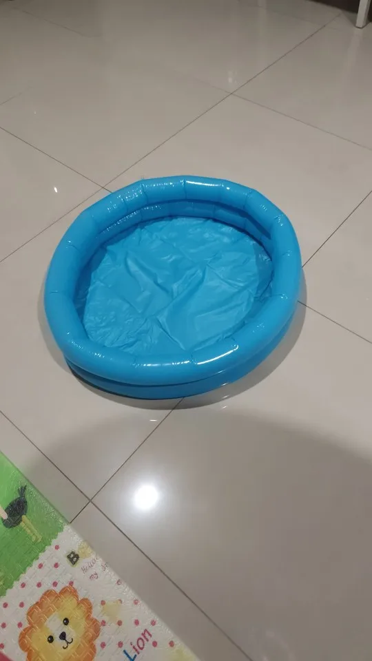 Portable Summer Inflatable Swimming Pool PVC Round Baby Swimming Pool Outdoor 60cm Play Water Bathtub for Kids photo review