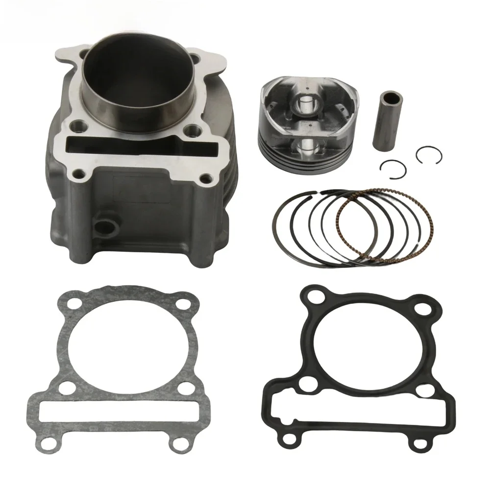 63mm YW125 Bws125 Zuma125 Mio125 Zestaw cylindrów o dużym otworze do Yamaha Cygnus Flame-X GTR YW Bws Zuma 125cc Upgrade 180cc 4V 4T — zdjęcie 2