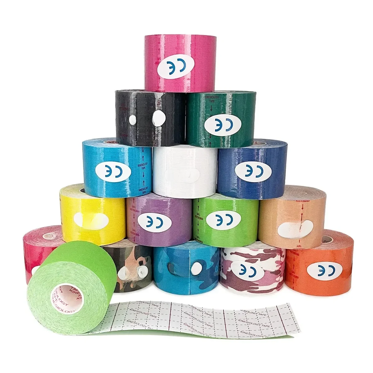 Impermeável Kinesiology Sports Tape, atadura atlética, recuperação muscular, protetor Strapping,