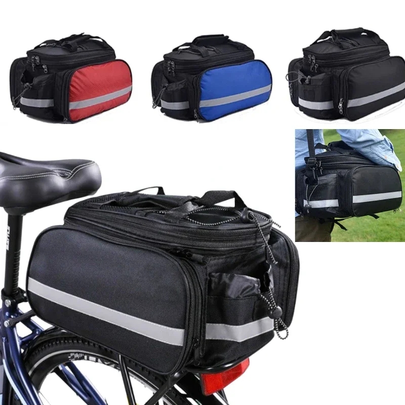 AliExpress Bicycle Rear Rack Bag 27L Large-capacity Waterproof Bike Backseat Bag Outdoor Riding Mountain