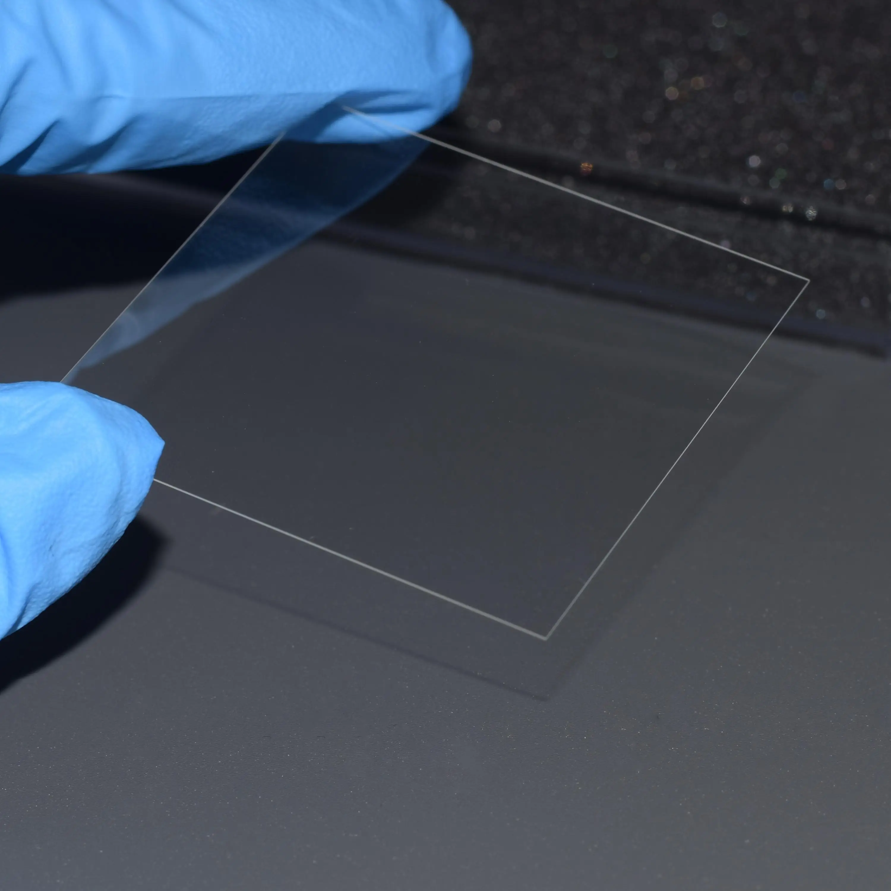 100x100 مللي متر زجاج طلاء مضاد للانعكاس 98% نفاذية الضوء العالية المضادة للانعكاس AR الزجاج #6